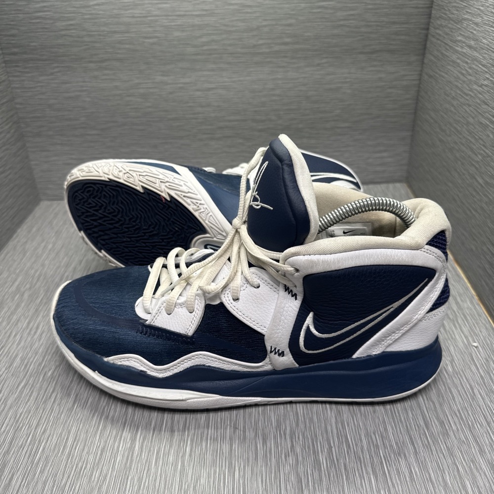 Nike KD 14 Basketball Shoes Men's Size 10 Navy White Kevin Durant DO9616-400